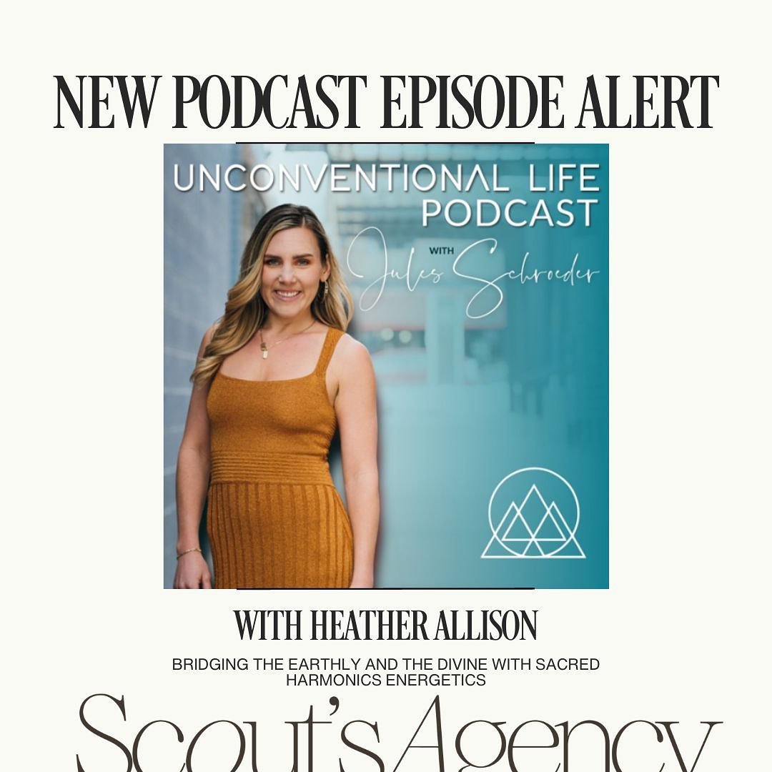 🎙️ Diving deep into life's extraordinary journeys with the amazing @iamheatherallison on Unconventional Life! 🌟 Don't miss this magical episode with @julesschroederlife. Tune in now for some serious inspiration! 💫 #PodcastPower