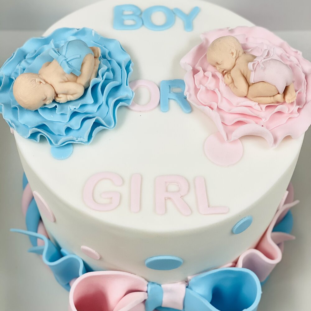 Baby Shower Cake for Girl or Boy? | London Delivery | Book a Cake