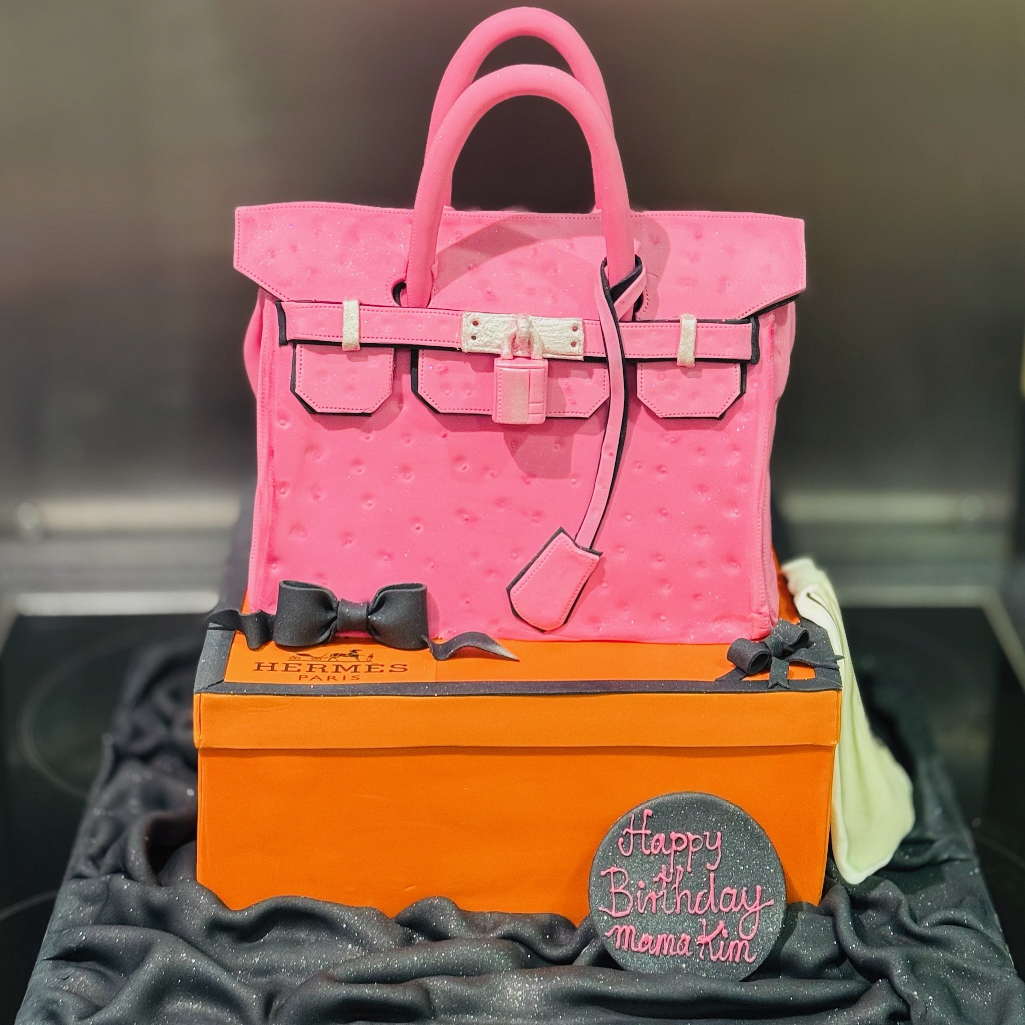 Luxury Birkin Bag Cake
