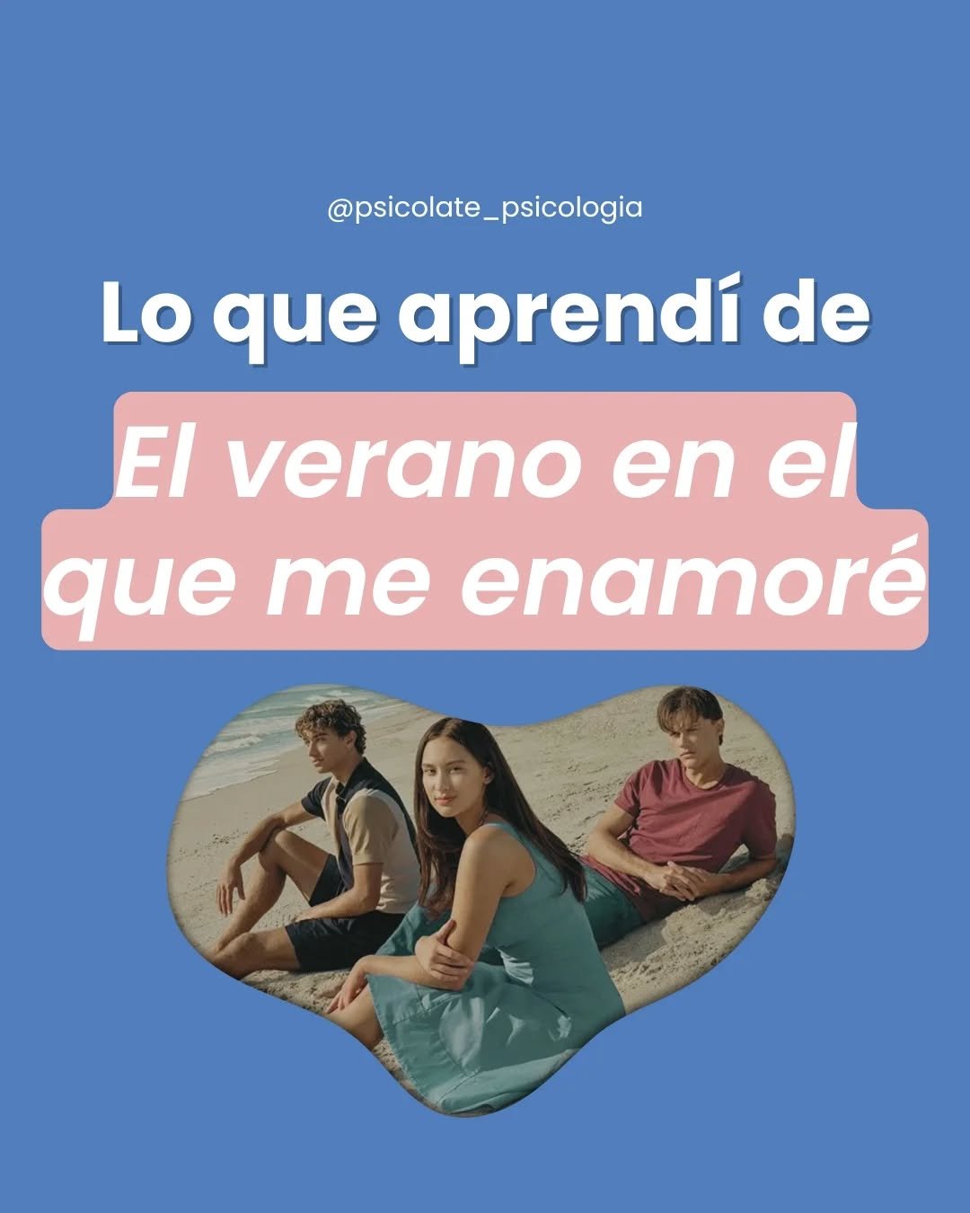 El verano en el que me enamor&eacute; nos est&aacute; teniendo enganchad&iacute;simas a la pantalla, pero...

&iquest;Qu&eacute; podemos aprender de la serie? 😵
Os dejo por aqu&iacute; algunas ideas, pero yendo a lo importante...

&iquest;C&oacute;m