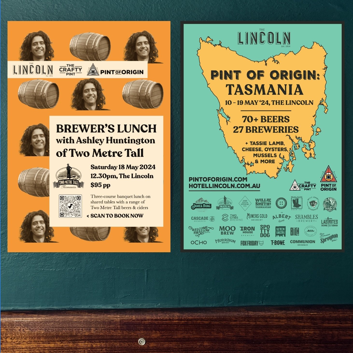 The most wonderful time of the year is nigh! 🍻 PINT OF ORIGIN kicks off this Friday and we&rsquo;re doing the BIGGEST one yet!

70+ beers have crossed the Bass Strait, drawn from 27 breweries. There&rsquo;s a reason TASMANIA has one of the most exci