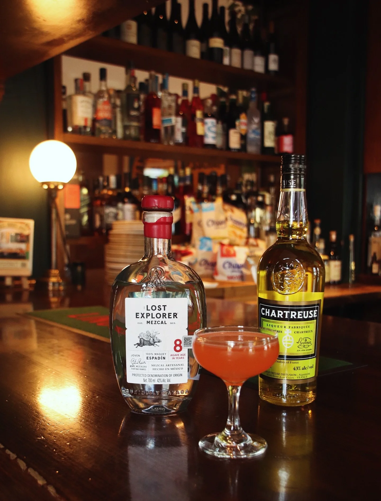 We do more than just beers!🍸 Now on the menu - &lsquo;Naked &amp; Famous&rsquo;, a modern classic by Joaqu&iacute;n Sim&oacute; of @deathandcompany NYC. With @thelostexplorer Mezcal, Yellow Chartreuse, Aperol &amp; lemon juice. A drink perfectly bal