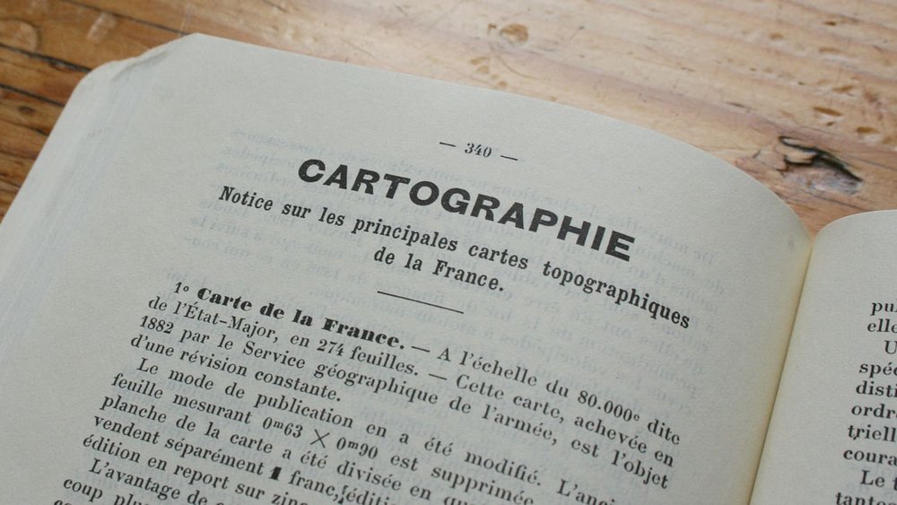 Michelin Guide 1900 Cartographie Title