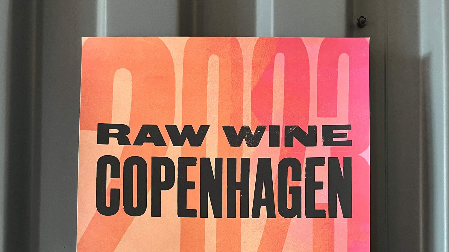 Raw Wine Poster Detail