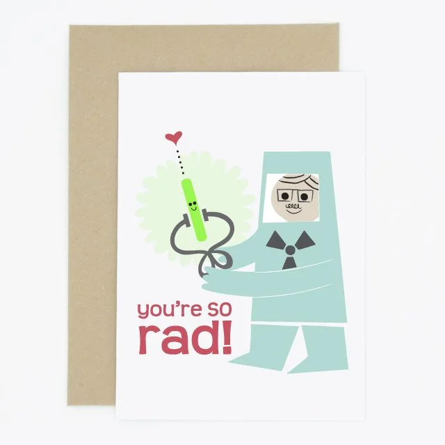 So Rad Love Card