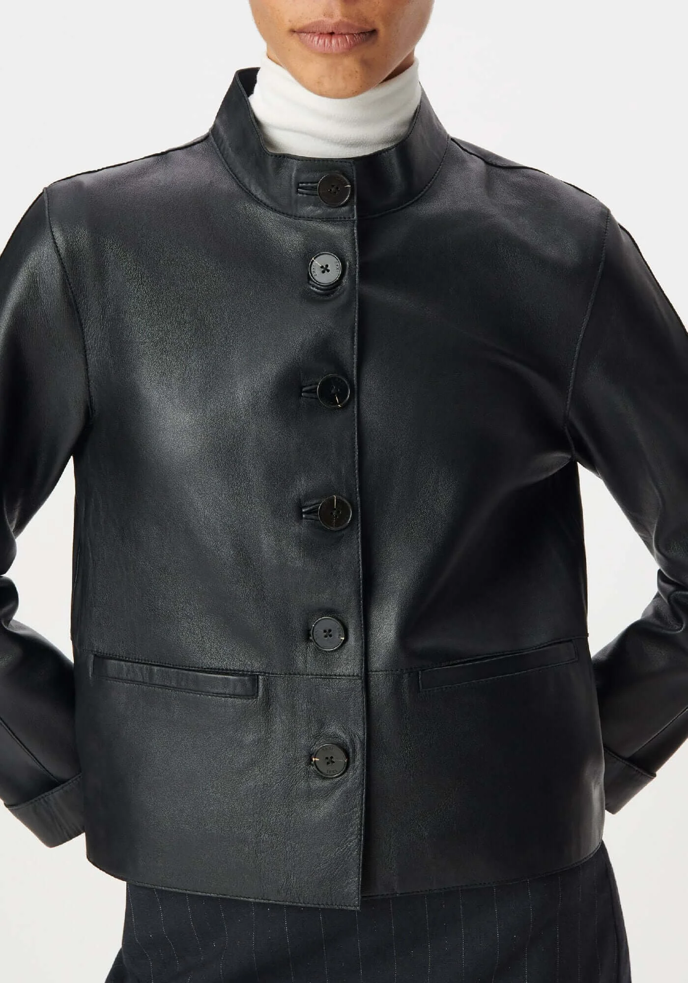 IKKS-VESTE~CUIR~NOIR~COL~MONTANT~FEMME-B448165-02_4.jpg