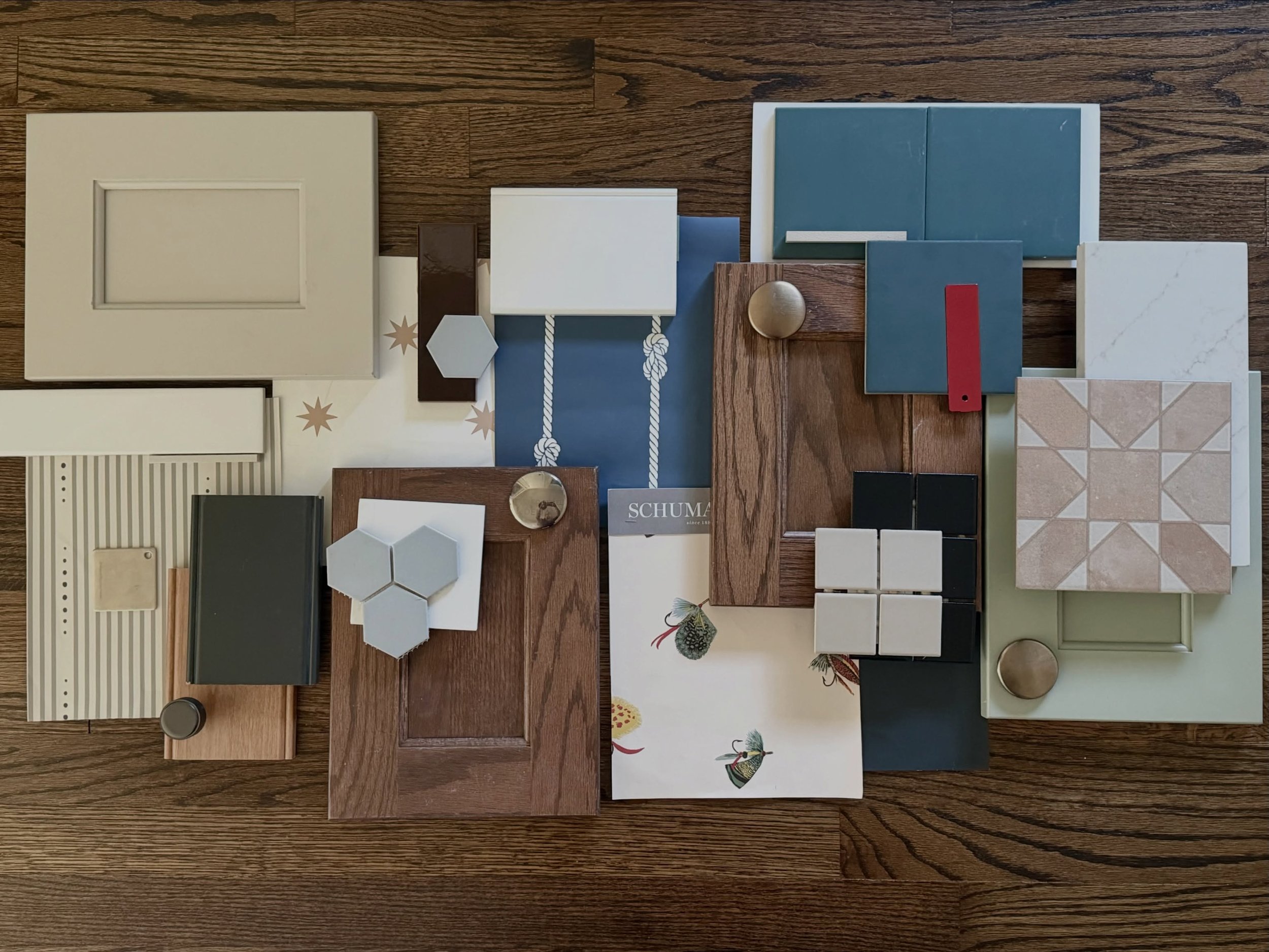 Cottage Materials // Clarkston, MI // A full house renovation with 2 additions and a screened in porch. This one has been in the works for a while, and we&rsquo;re finally in the phase of finalizing materials and drawings ✏️📏 
.
.
.
#interiordesignd