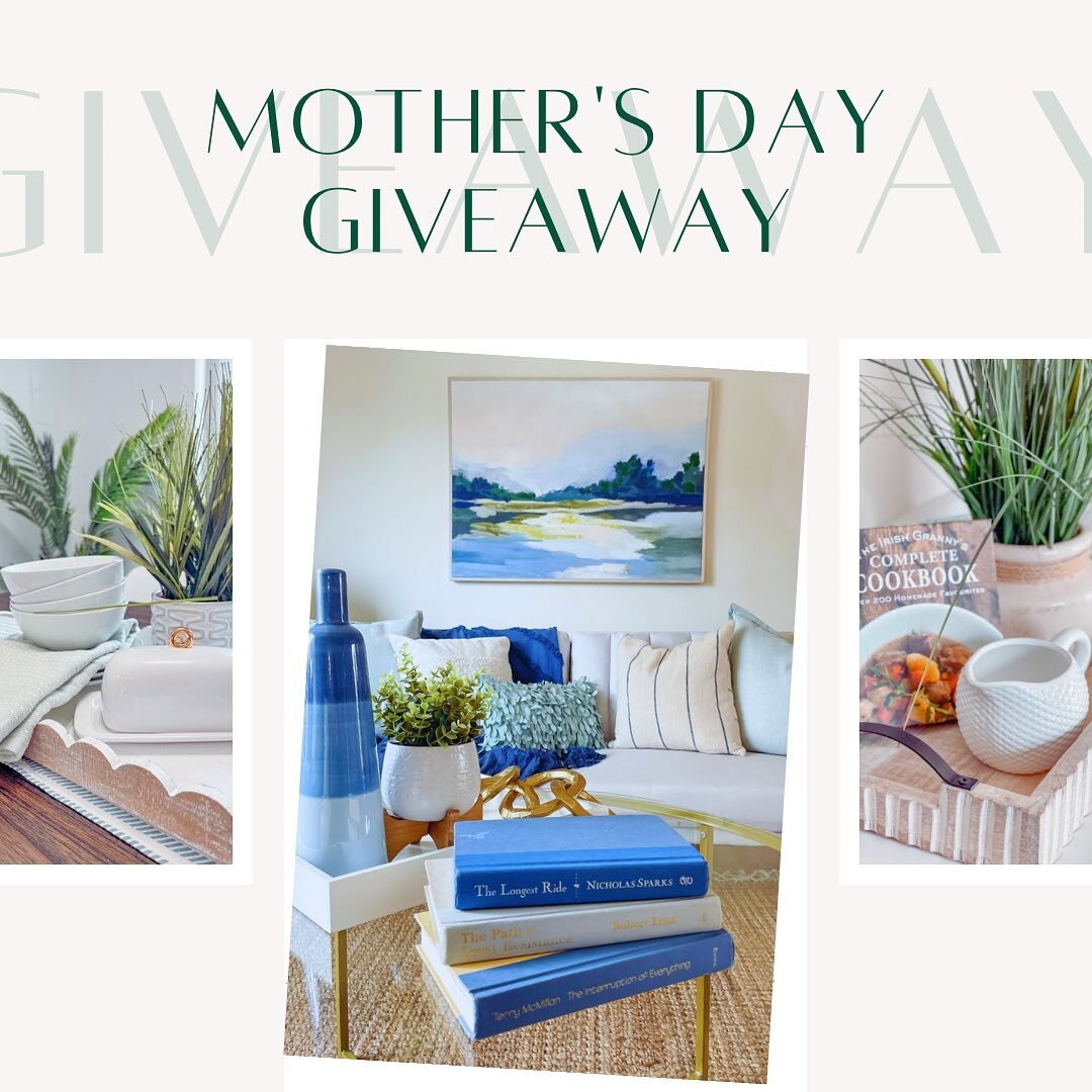 💚GIVEAWAY💚

Give Mom the ultimate gift this Mother's Day with a free 90-minute design consultation. 🏡🍀

To enter:
- Follow @shamrockhilldesign
- Like and save this post.
- Tag 2 friends and tell us what room in your home needs some design love!

