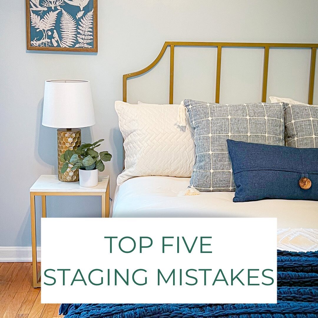 🚫 Avoid These Top 5 Staging Mistakes! 🚫

Staging your home for sale can be overwhelming, but it doesn't have to be! Learn from our experiences and avoid these common pitfalls when preparing your home for the market.💡

🏡💫 Remember, a well-staged 