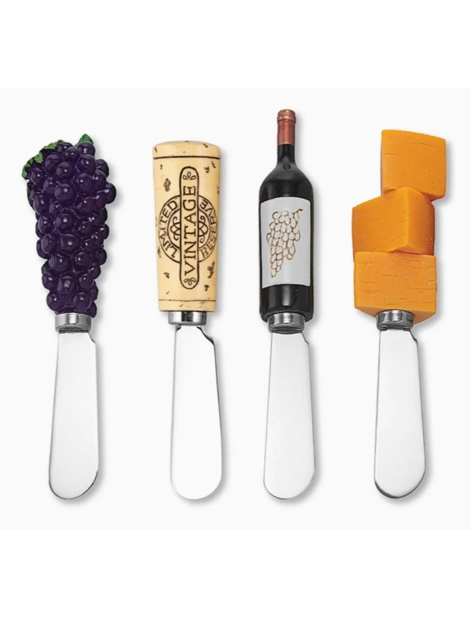 Red Wine Tasting Cheese Spreader