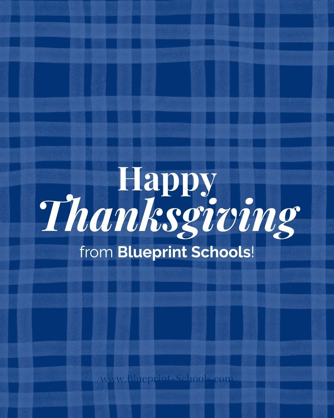 A belated Happy Thanksgiving from all of us at Blueprint Schools!

We&rsquo;re so grateful for the incredible schools and ministries we get to walk alongside. Wishing you a weekend of rest and reset!

#happythanksgiving #blueprintschools #thanksgivin