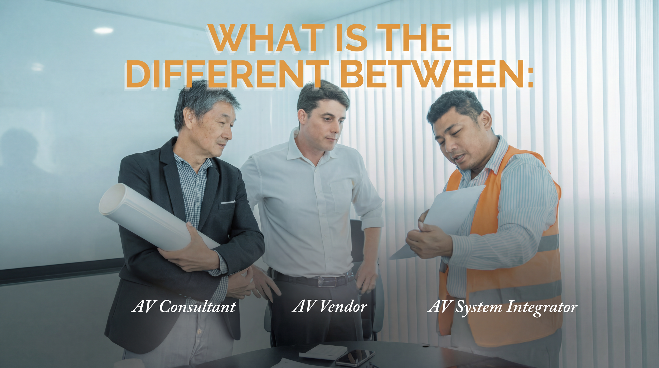 AV Vendor vs AV System Integrator vs Audiovisual Consultant: What Is the Difference?