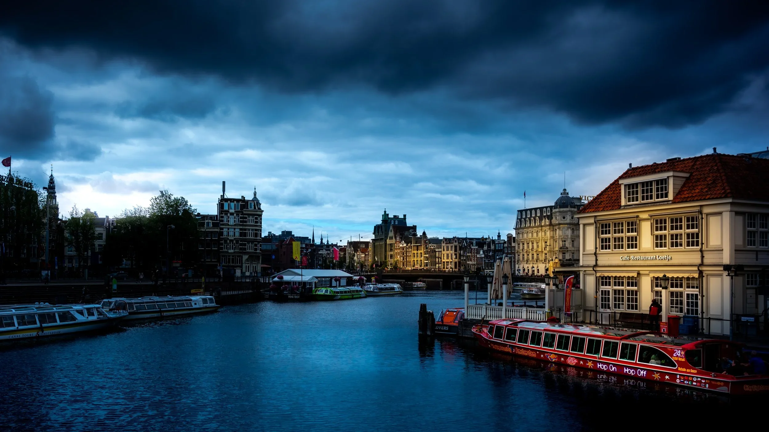 Amsterdam Central Cityscape