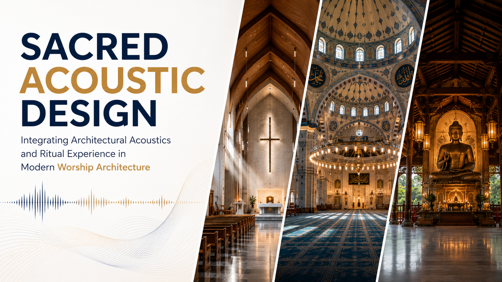 Sacred Acoustic Design: Integrating Architectural Acoustics &amp; Ritual Experience in Worship Architecture