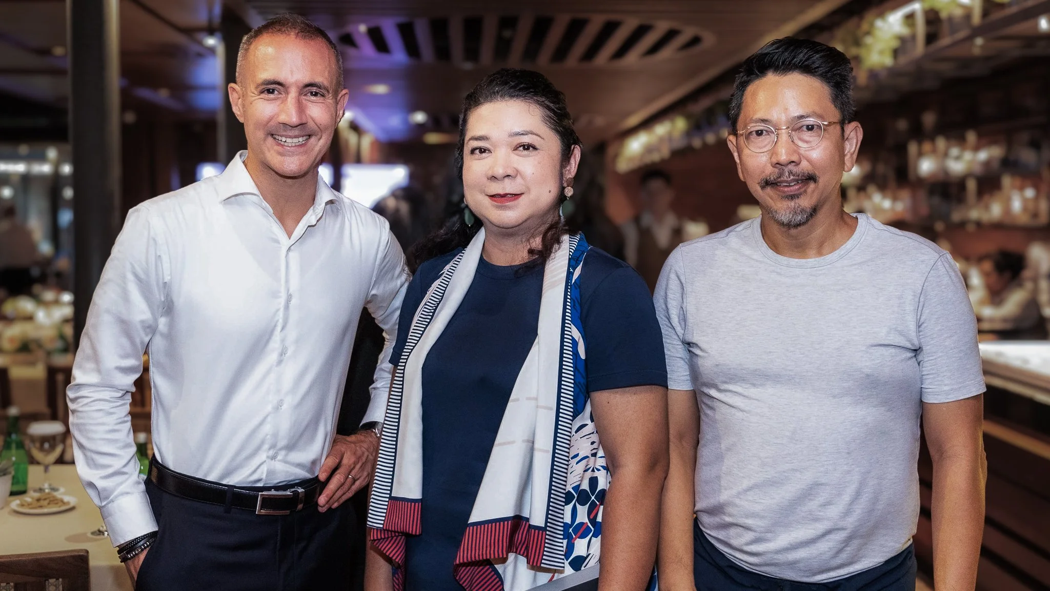 Herwin Gunawan, Giles Marino, Feriesca Sarah
