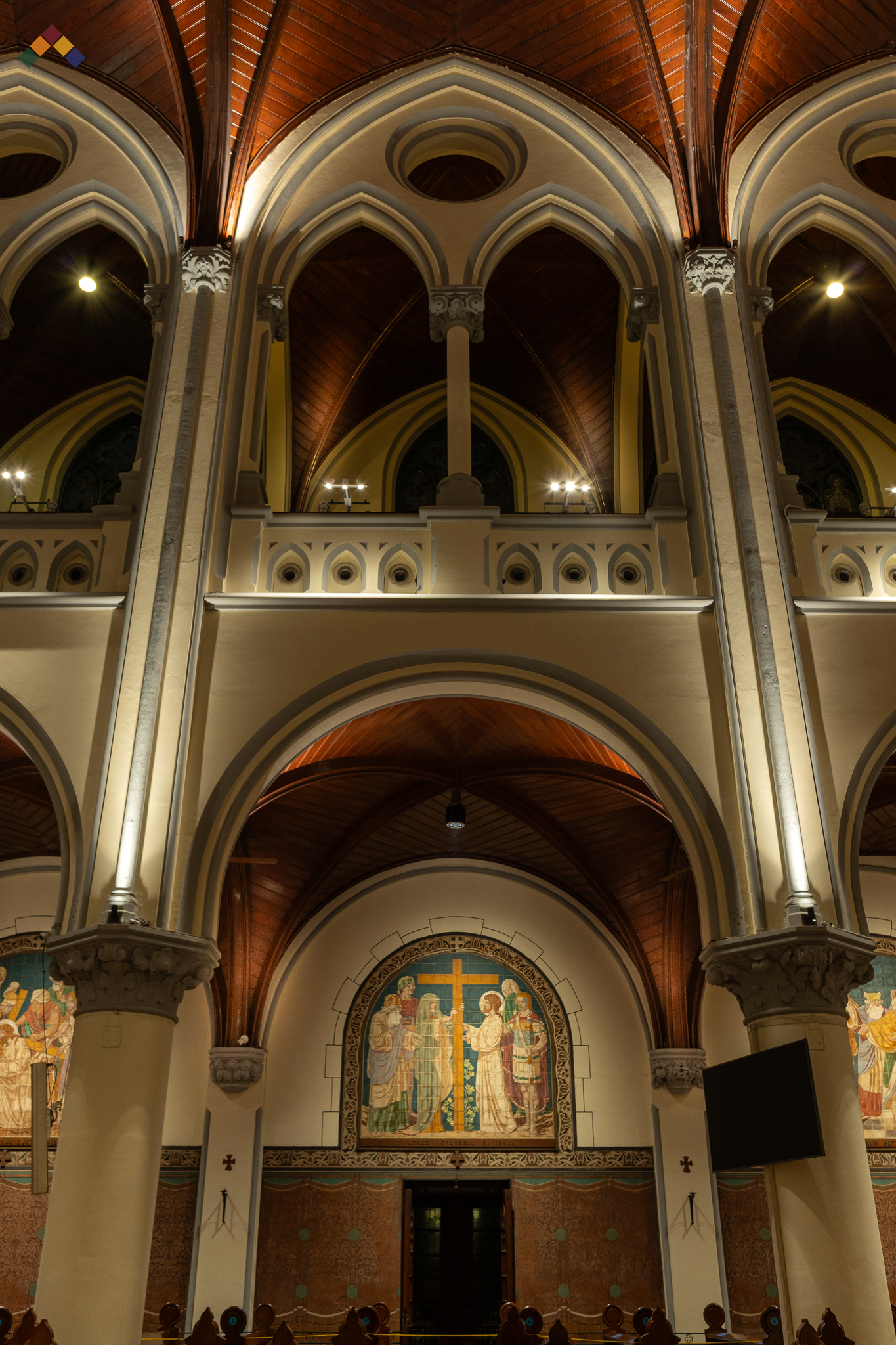 Jakarta Cathedral Regular Mass Lighting Scenario