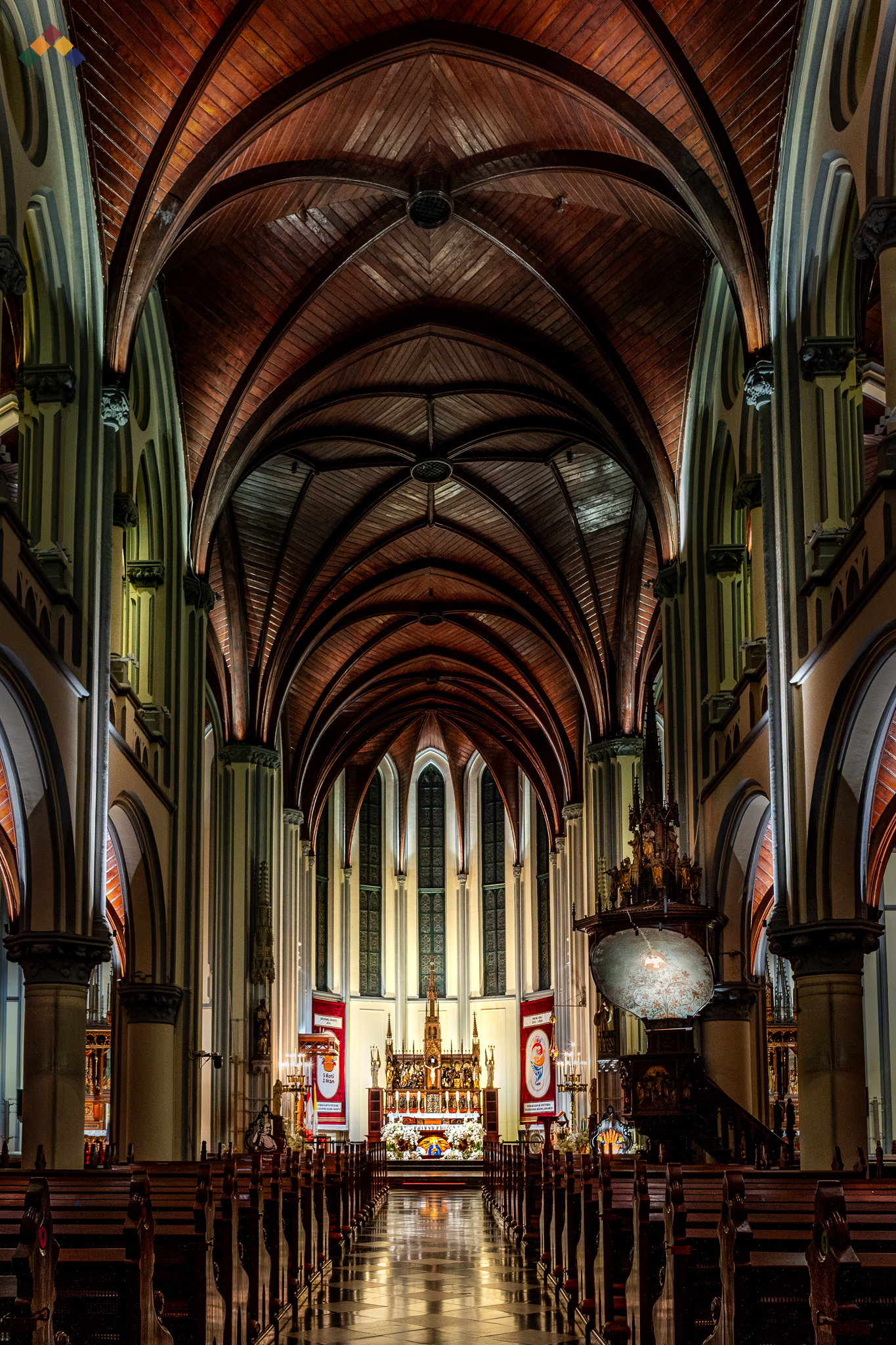Jakarta Cathedral Contemplative Lighting Design
