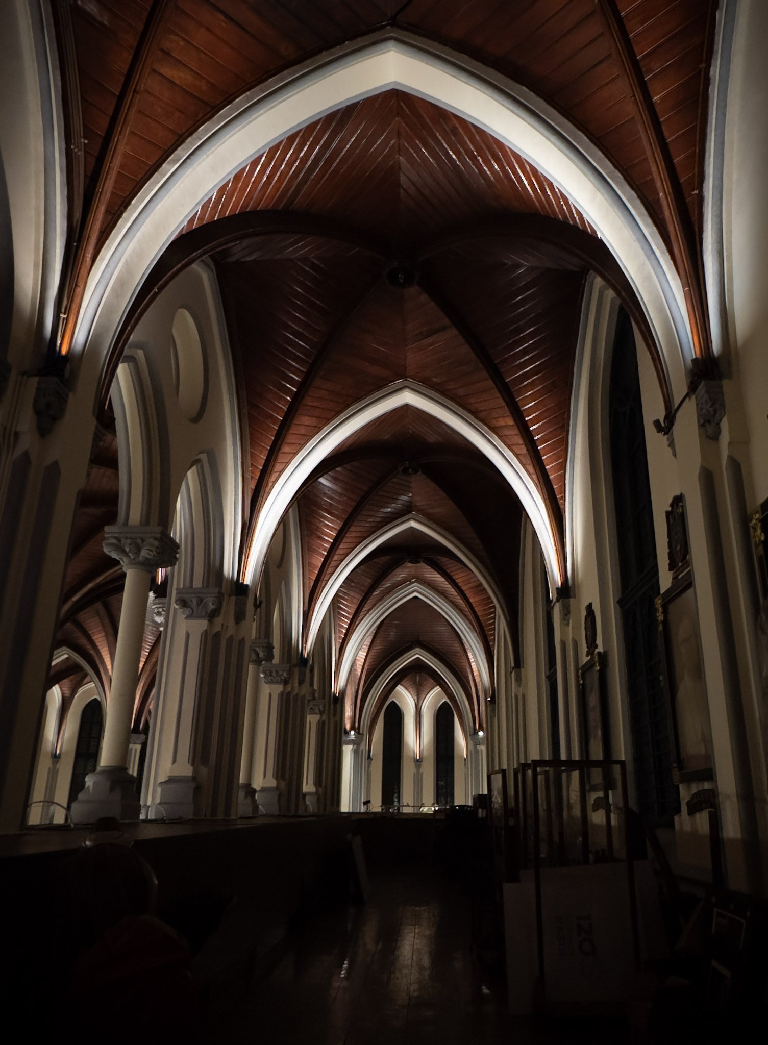 Jakarta Cathedral Balcony Vault Lighting