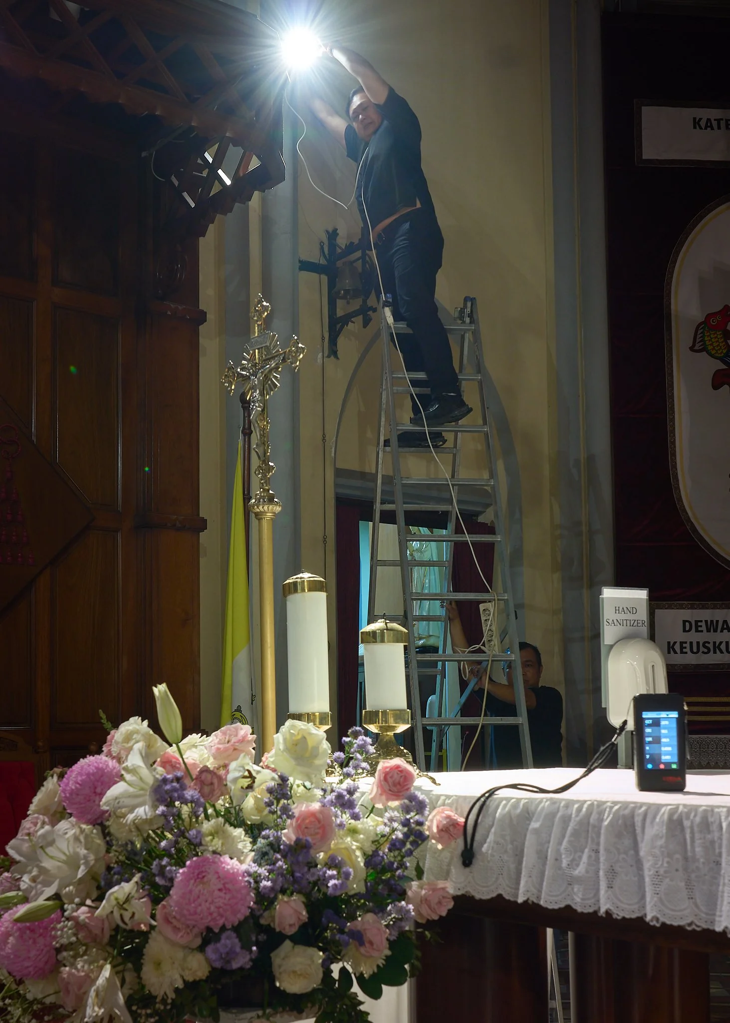 Jakarta Cathedral Lighting Design Mock Up