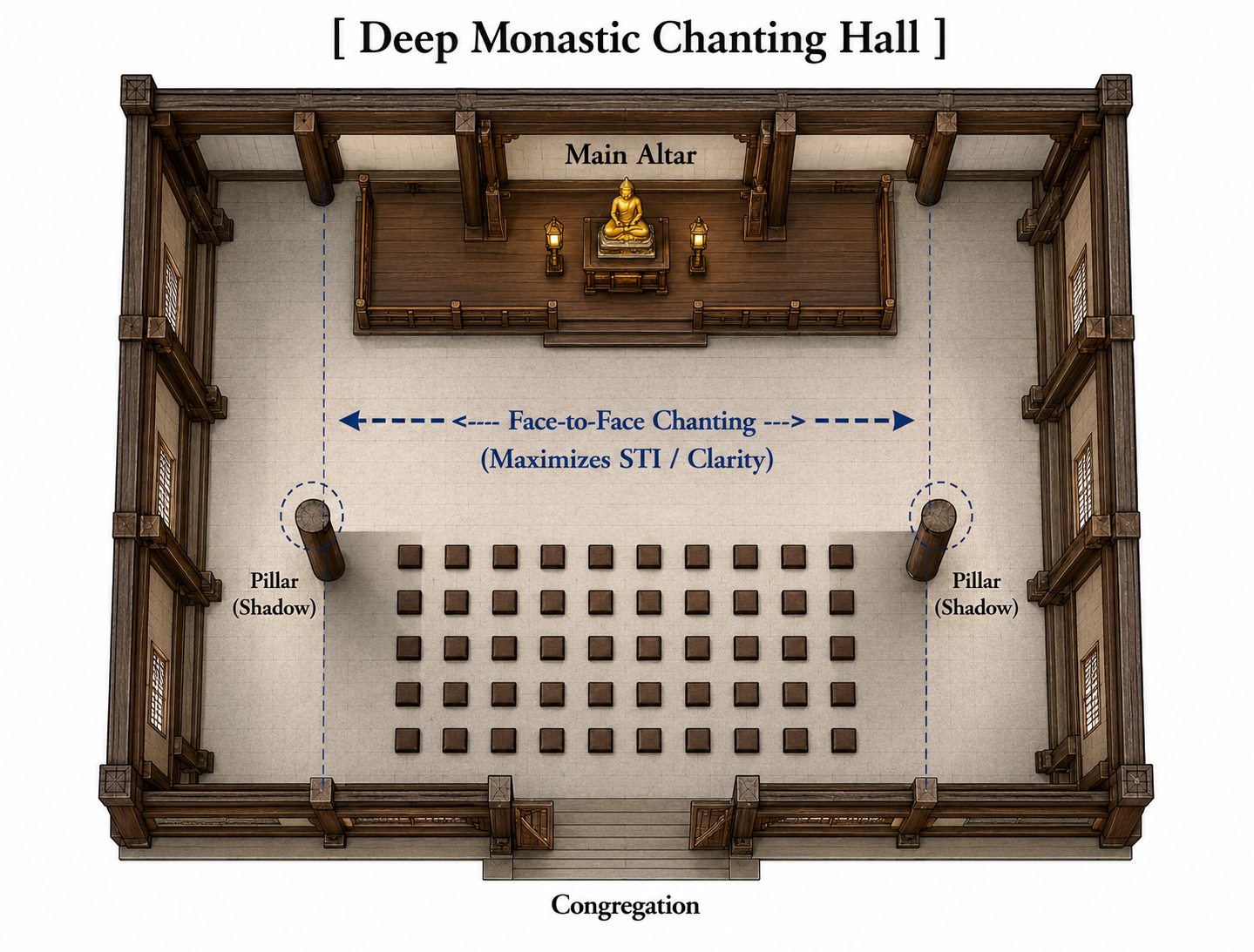 Deep Monastic Chanting Hall layout.png
