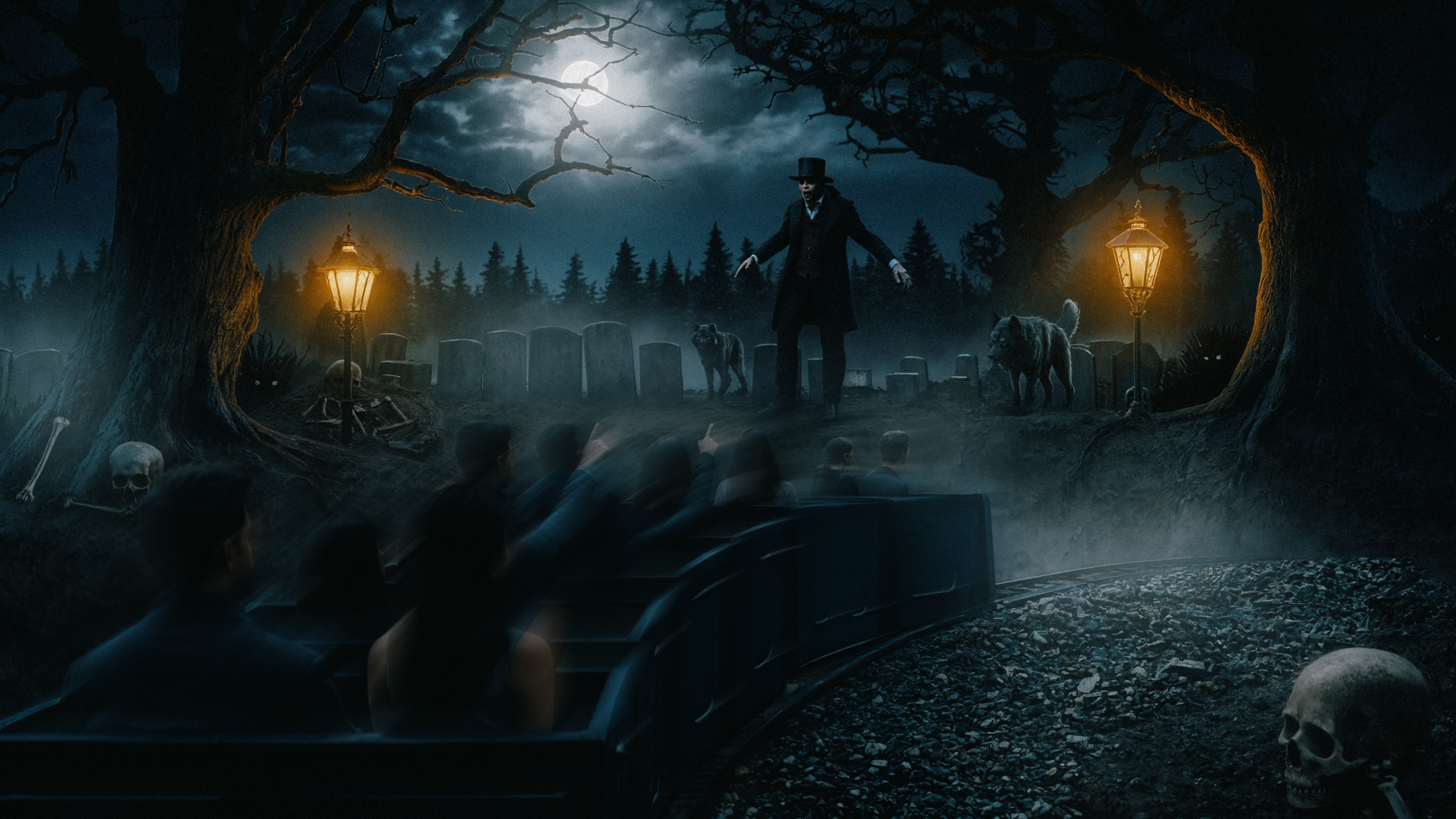Lighting Design Kereta Misteri Dufan Ancol