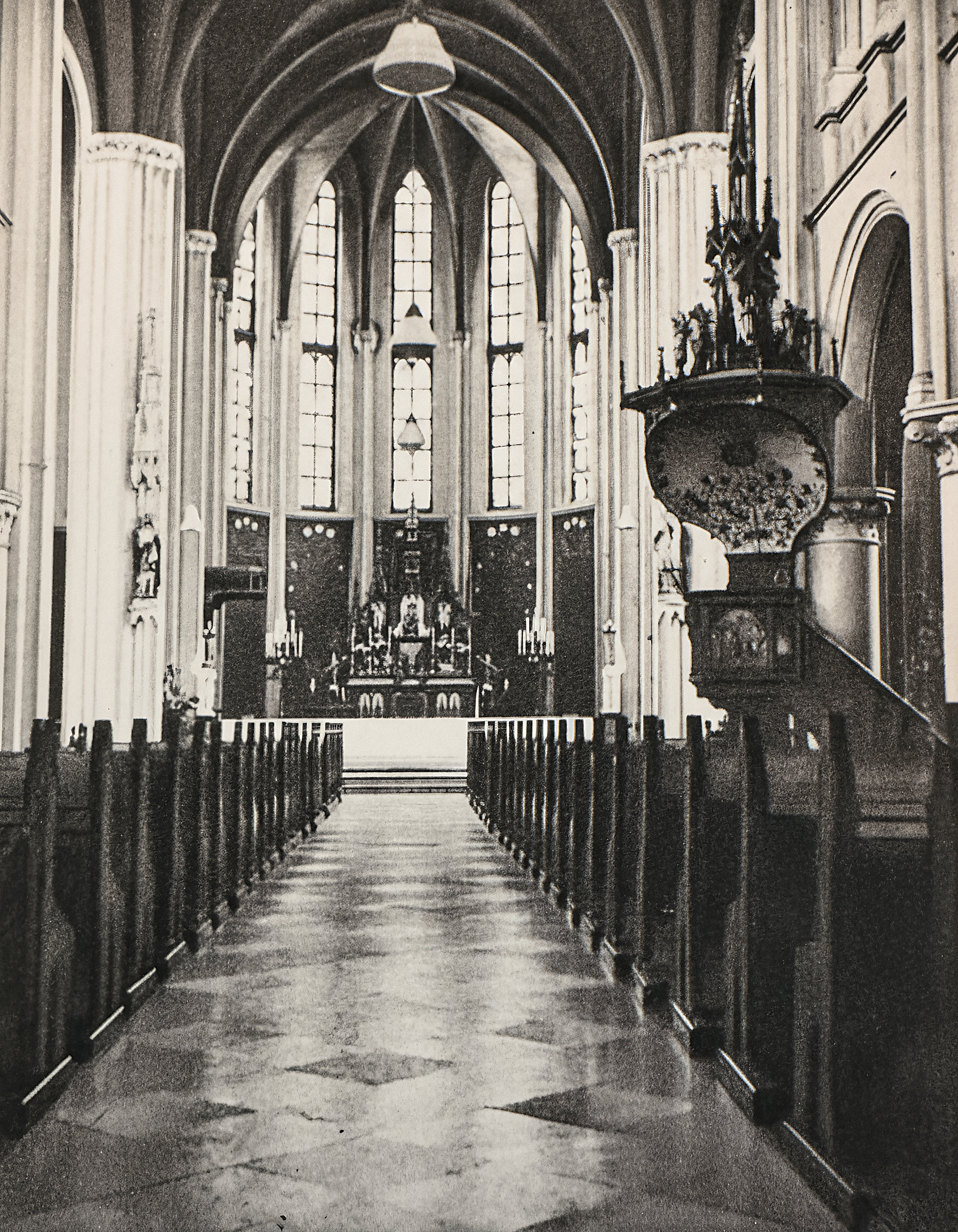 minbar keong gereja katedral jakarta 1905