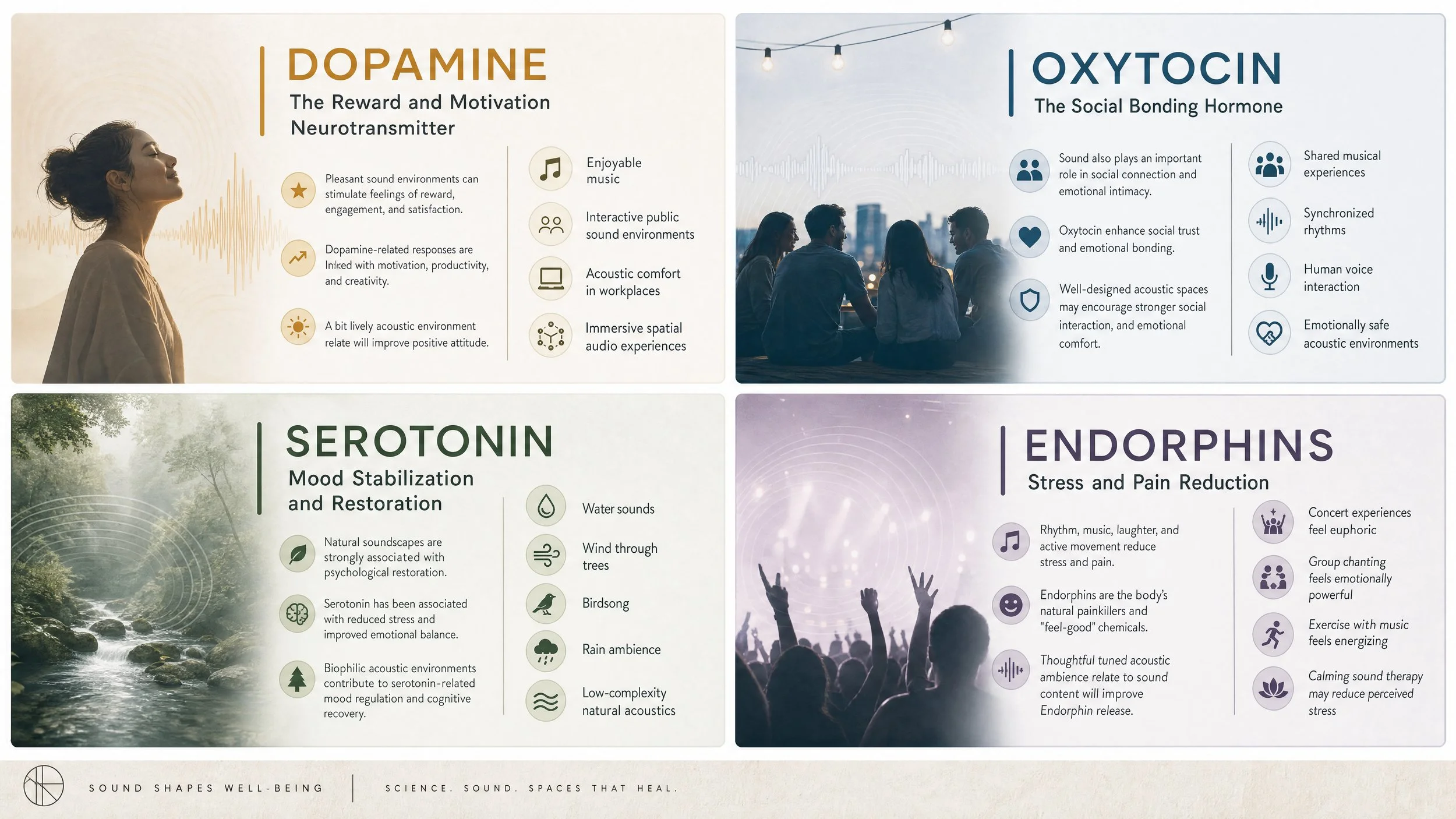 Human Hormones and Acoustic Environment