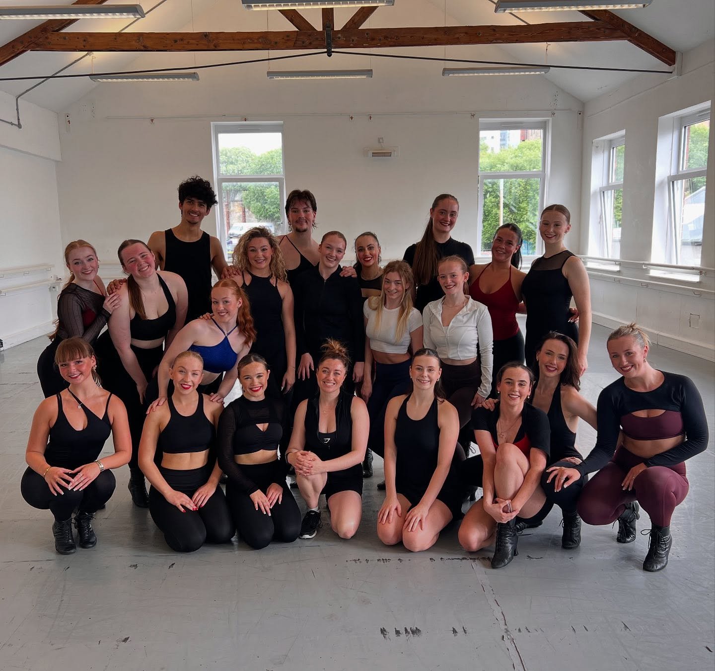 Thanks to Aine Curran from the touring company of @moulinmusicaluk  Brilliant workshop and the students loved it!