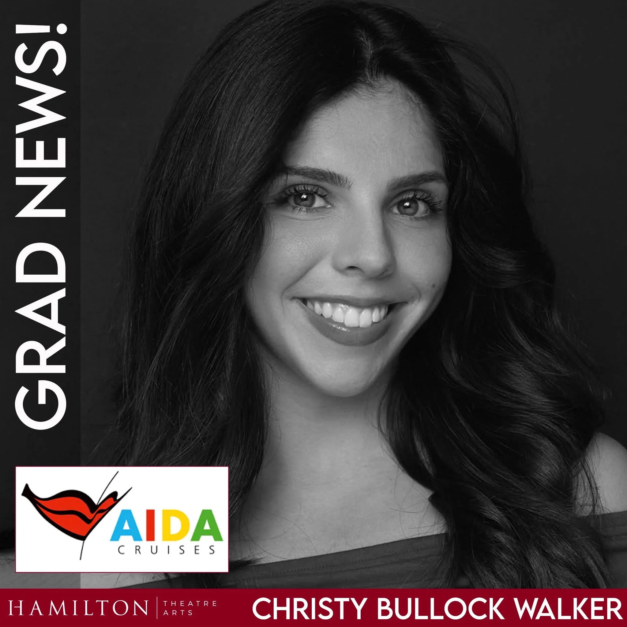 GRAD NEWS | Christy Bullock Walker

We love to keep in touch with our recent Graduates and watch their careers taking flight&hellip;.or sail! 

Christy graduated from our Musical Theatre Course in 2024.  Recent work includes Jack and the Beanstalk wi