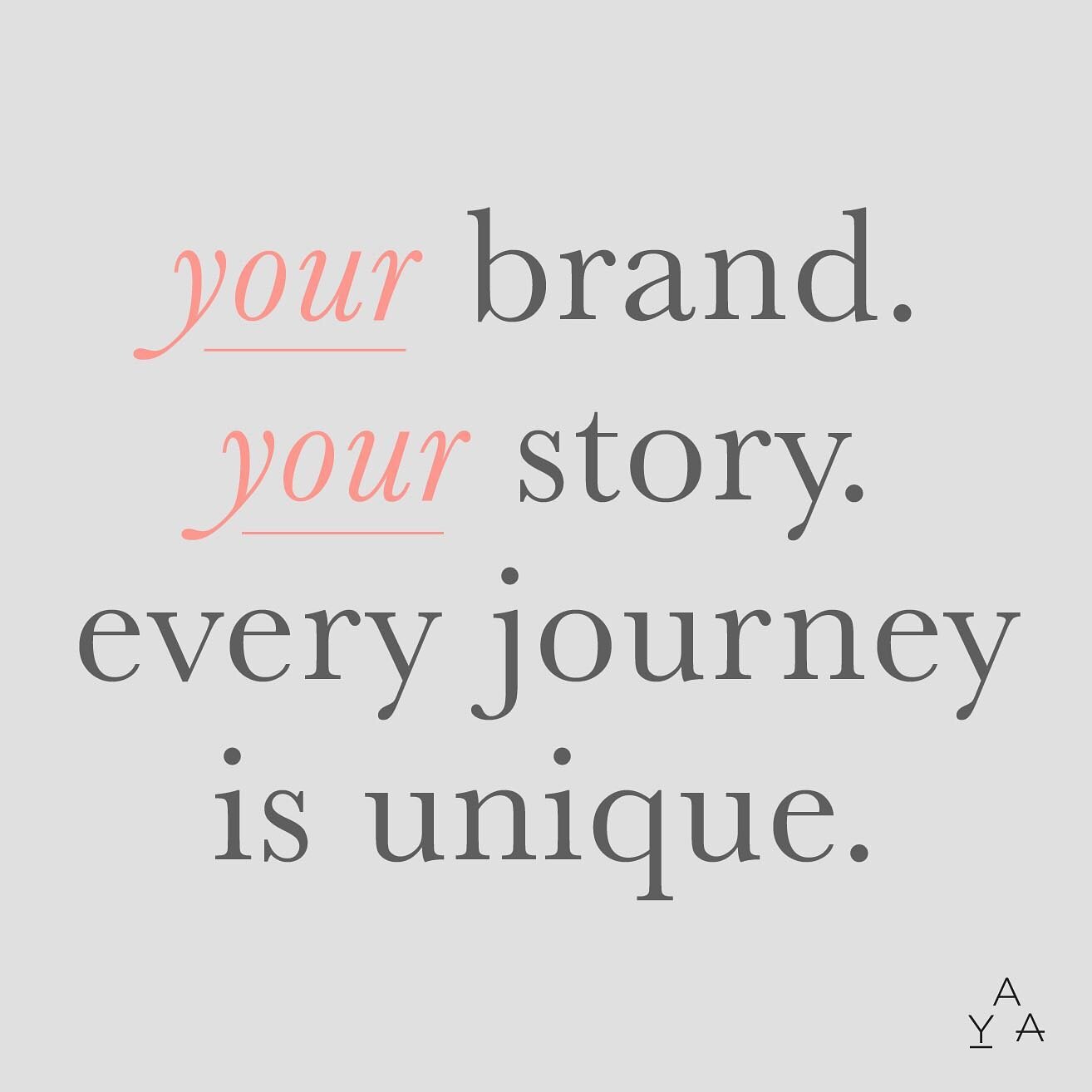 That&rsquo;s what makes you unique. That&rsquo;s what makes your business special. 

Every brand is unique if it is crafted and nurtured in the right way. Whether you&rsquo;re a small start up, or global giant, your brand is a reflection of your valu