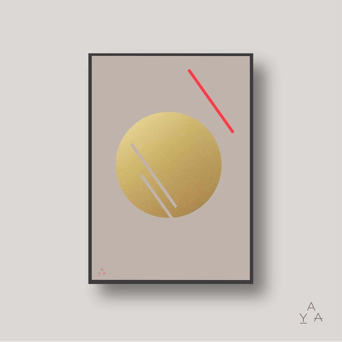 Keeping it simple today. Gold foil. Bold shapes, muted colours with pops! Have a lovely day y&rsquo;all 💗

#boldprints #geometricposters #geometricshapes #wallart #mutedcolours #popsofcolour #homestyling #design #graphicdesigner #playing #etsy #suss