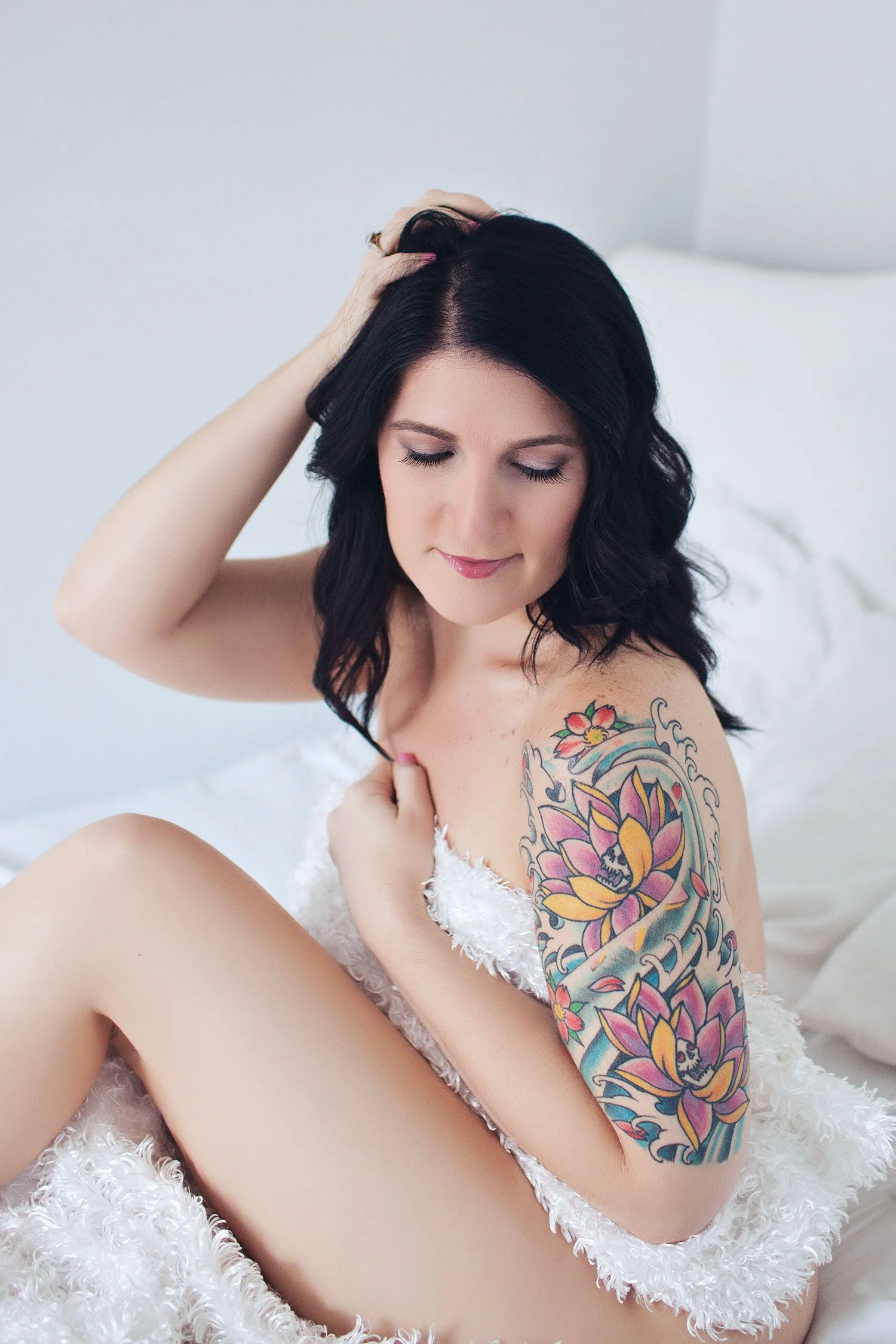 Simple, laid-back, boudoir photo session.