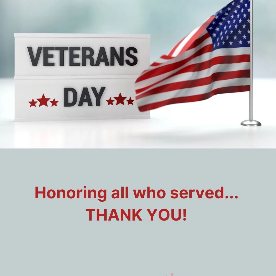 We salute our veterans today and every day!