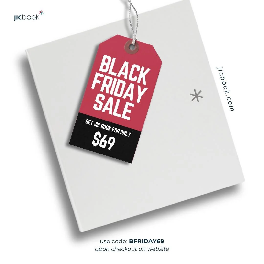 Black Friday is here, and so is your chance to secure peace of mind for less. 🖤📘
Get the JIC Book for ONLY $69 when you use code BFRIDAY69 at checkout.
Don&rsquo;t wait, your future self will thank you. ✨

#BlackFridaySale #JICBook #DealAlert #Secu