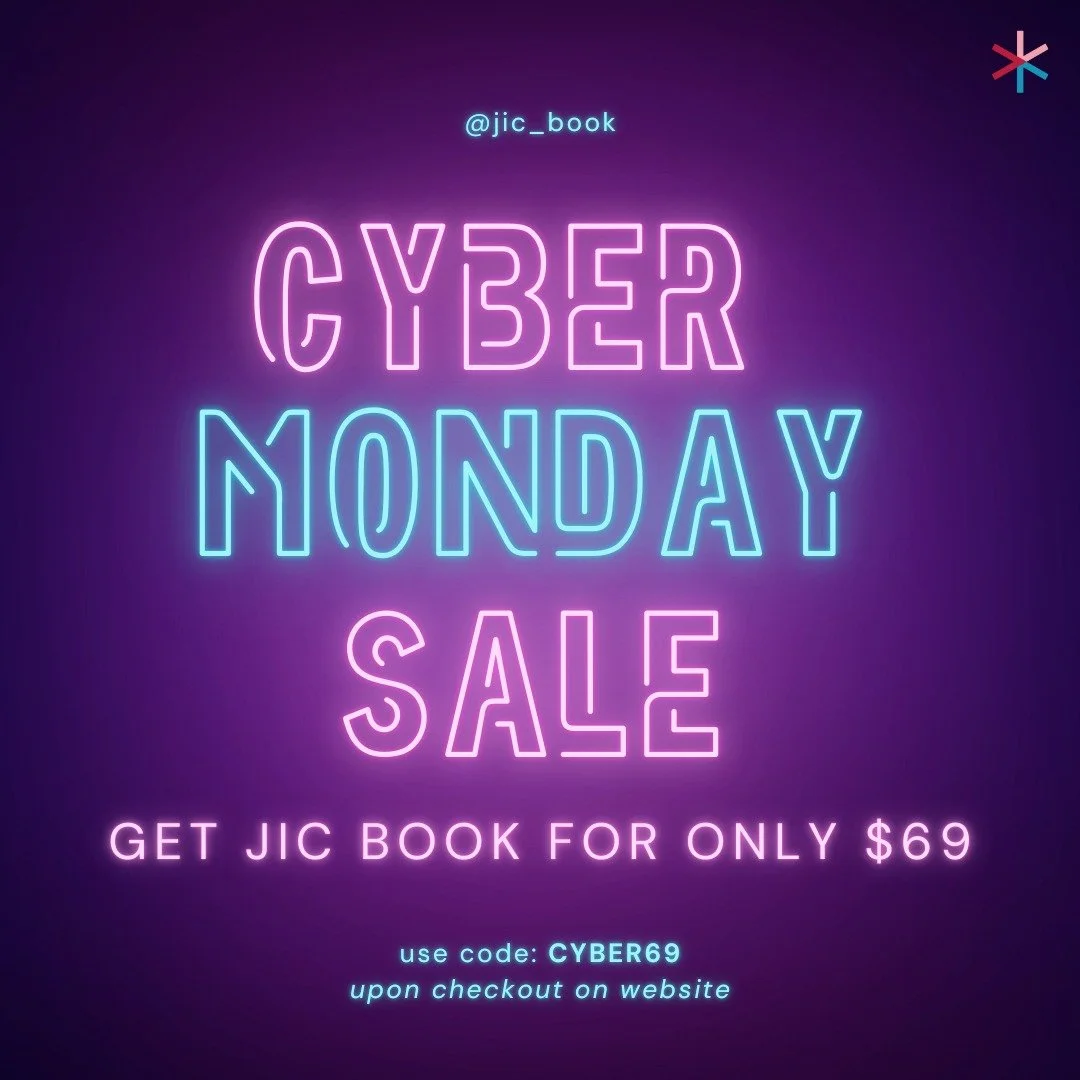 🚨 CYBER MONDAY ALERT 🚨
Your moment to grab the JIC Book is finally here!

💥 Just $69!
🎯 Use code CYBER69 at checkout to unlock the deal.

Its goal? To help you put life&rsquo;s most important pieces together now, so you won&rsquo;t have to scramb