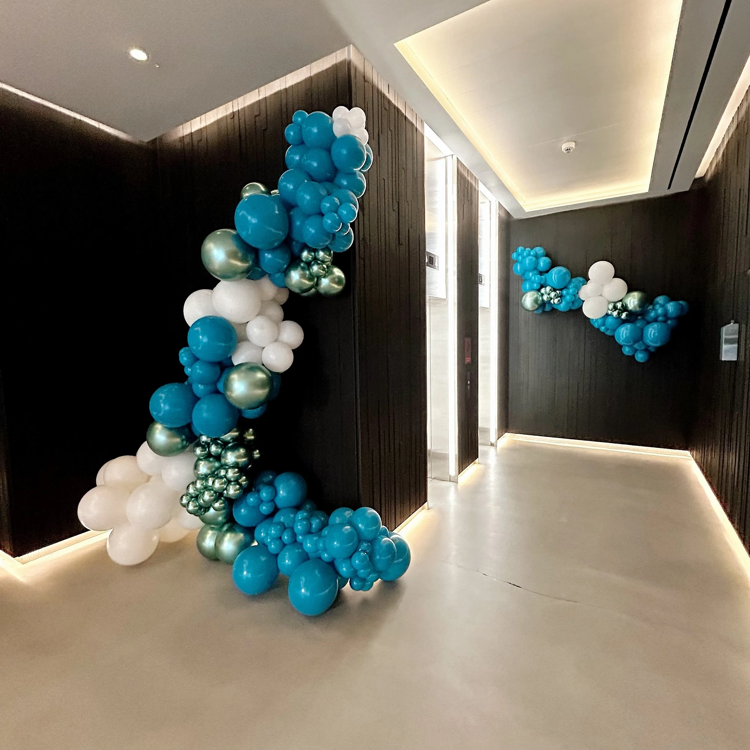 Abstract Balloon Arch