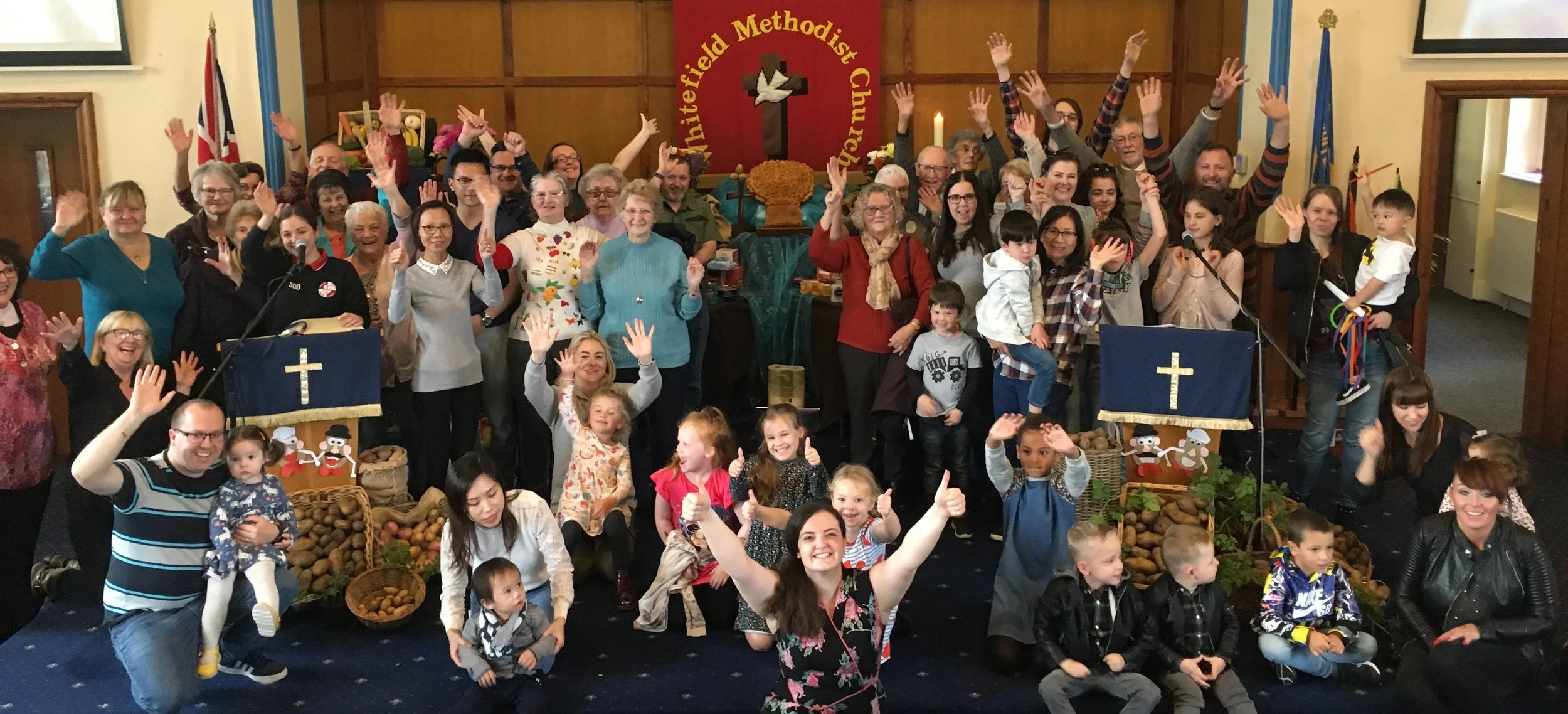 The Whitefield Methodist Church family