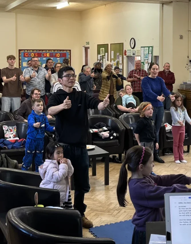 Church life - What goes on in the life of Whitefield Methodist Church, including Sunday morning worship, Sunday Breakfast Live, weddings, baptisms and funerals.