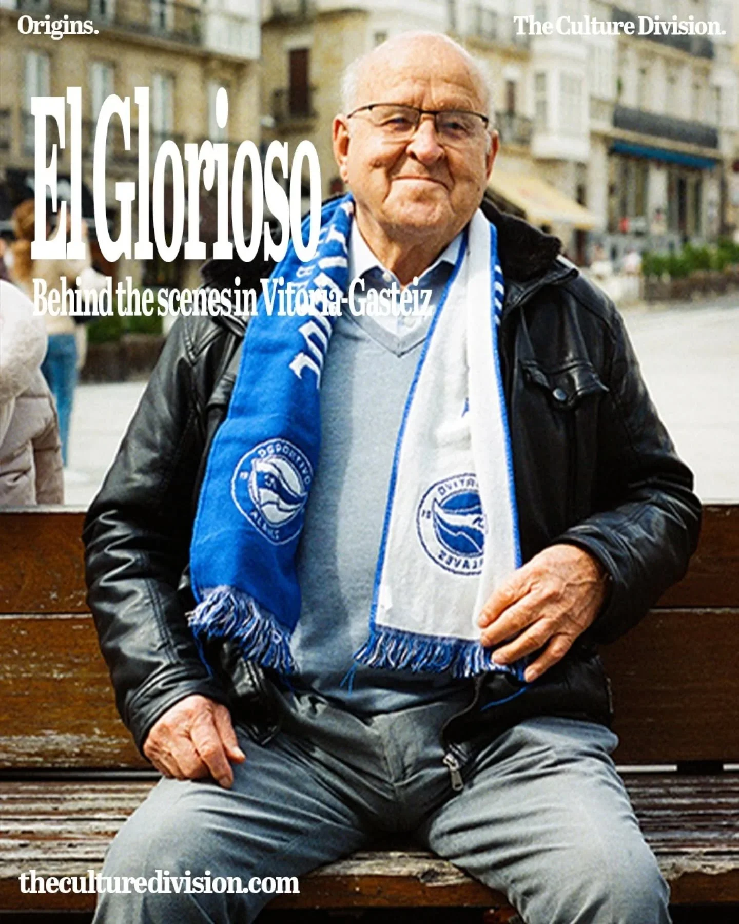 Behind the scenes of EL GLORIOSO. 🎬

From &Oacute;scar Tell&eacute;z, the ex-player turned die-hard fan, to Felipe, the historian who is (literally) writing the book on Deportivo Alav&eacute;s, to the random encounters we had walking around the city