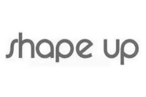 Logo mit dem Text 'shape up'