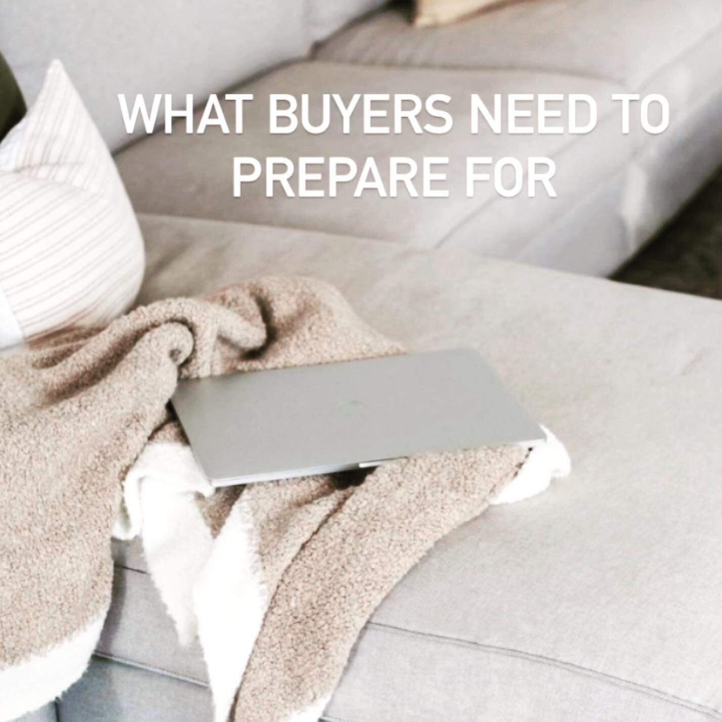 WHY BUYERS NEED TO BE PREPARED FOR THIS MARKET 📈

1. TO AVOID FRUSTRATION AND OVERWHELM - Without talking to a real estate agent to learn how the process works, timelines to expect, and costs that are involved, chances are you're going to experience