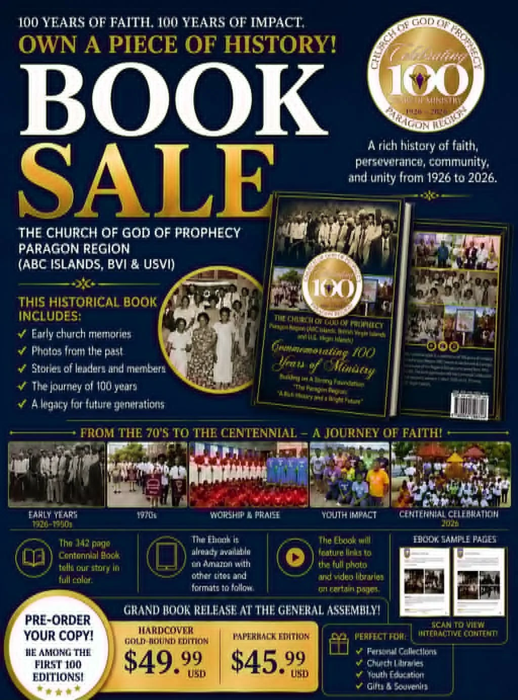 Available for sale via the church office, regional chat, or Amazon. Click on the picture, copy & paste the following link, OR highlight the link, right-click it, and click on the words "Go to..." to go to Amazon: https://a.co/d/0eRpexDX.