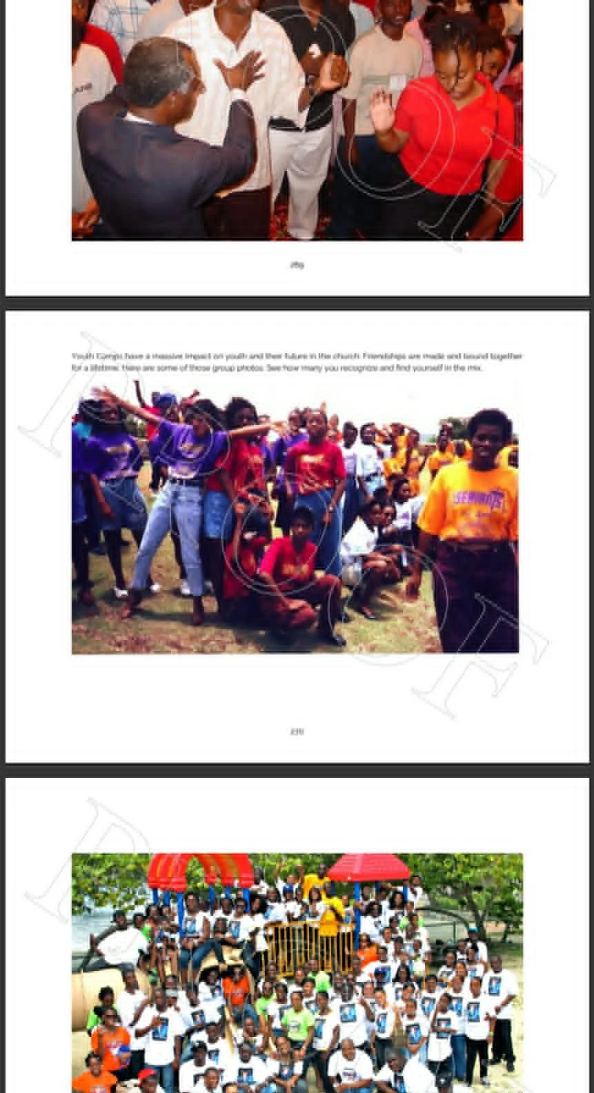 past Youth Camps