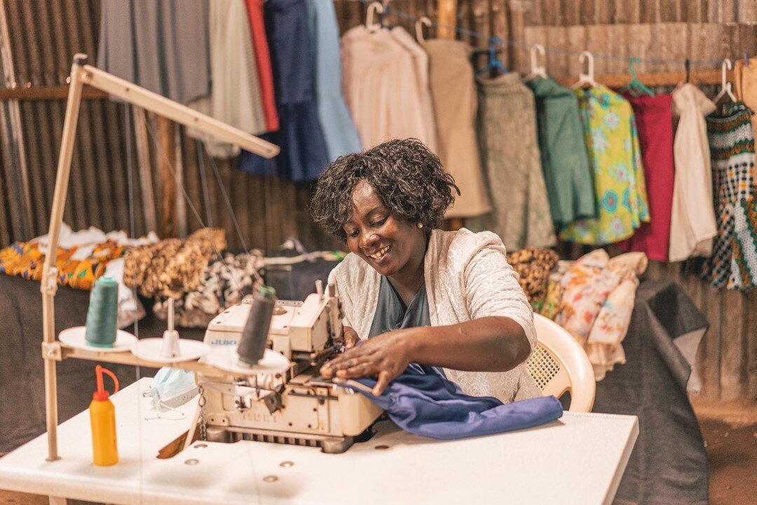 Teaching tangible, practical skills, especially those that fill a community need, is just one of the ways CARE for AIDS staff and graduates empower current clients. Sewing and soap-making have generated income for countless clients over the past year