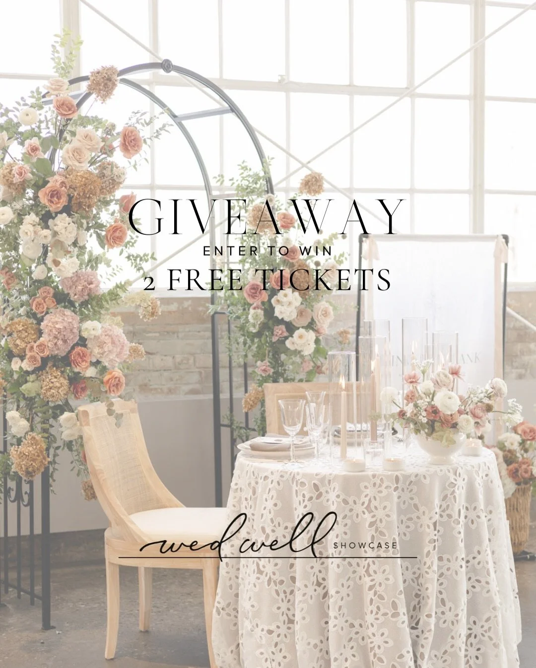 WED WELL SHOWCASE GIVEAWAY TIME ✨🎟️

I&rsquo;m giving TWO tickets to the Wed Well Showcase, an elevated, boutique-style event designed to inspire, support, and guide you through planning your dream wedding.

THIS IS NOT YOUR BIG SISTER&rsquo;S WEDDI