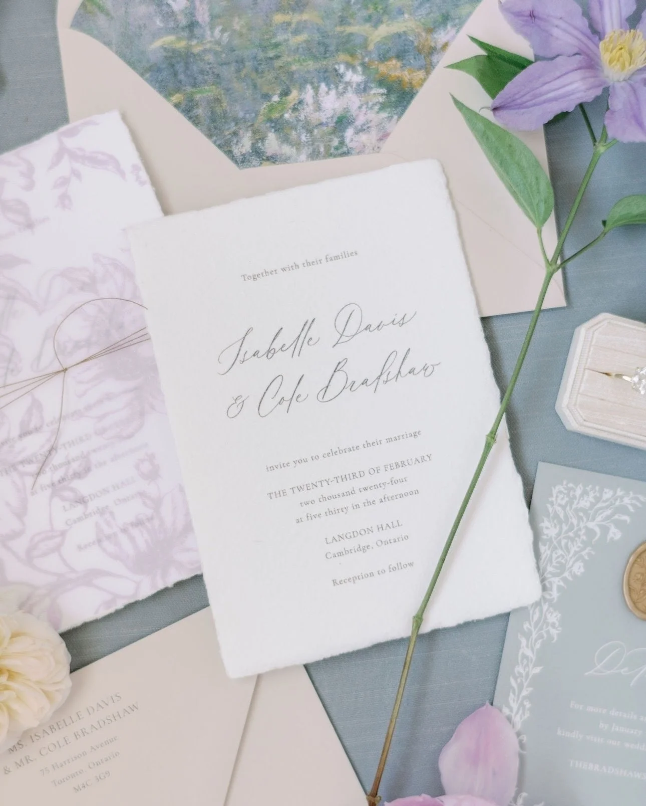 Your wedding begins long before guests arrive, it starts the moment they open your invitation 💌

Stationery is more than just paper; it&rsquo;s your guests&rsquo; first glimpse into the experience you&rsquo;re creating. From the texture and typograp