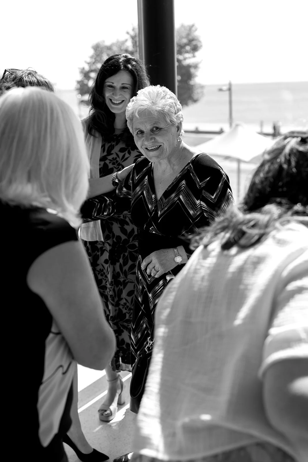  Guest mix and mingle as the shower the bride to be at her shower. Hosted by Spencer’s on the Waterfront. 