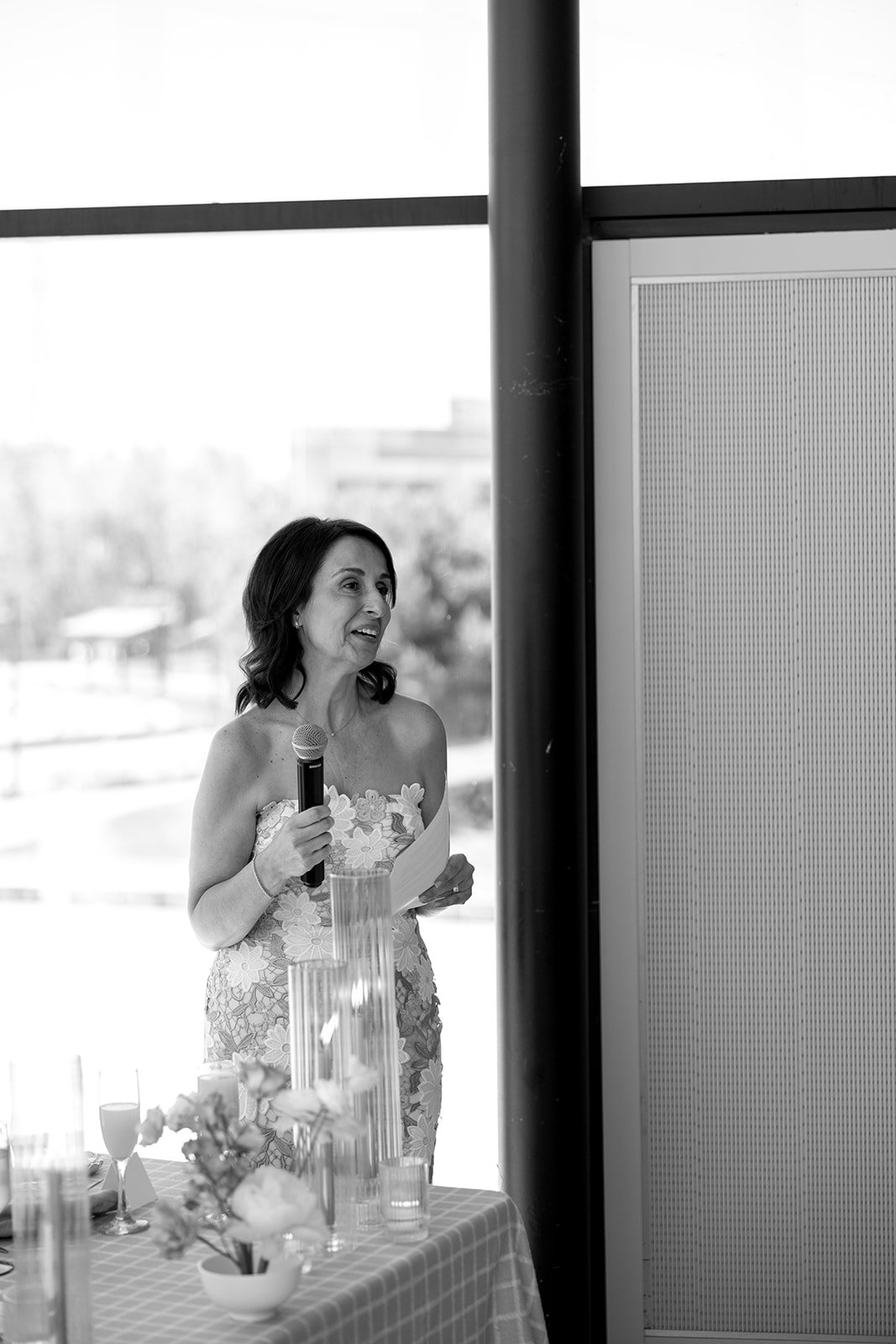  Mother of the Bride shares a thank you to all the guests who joined the shower, and a special thank you to her daughter. 