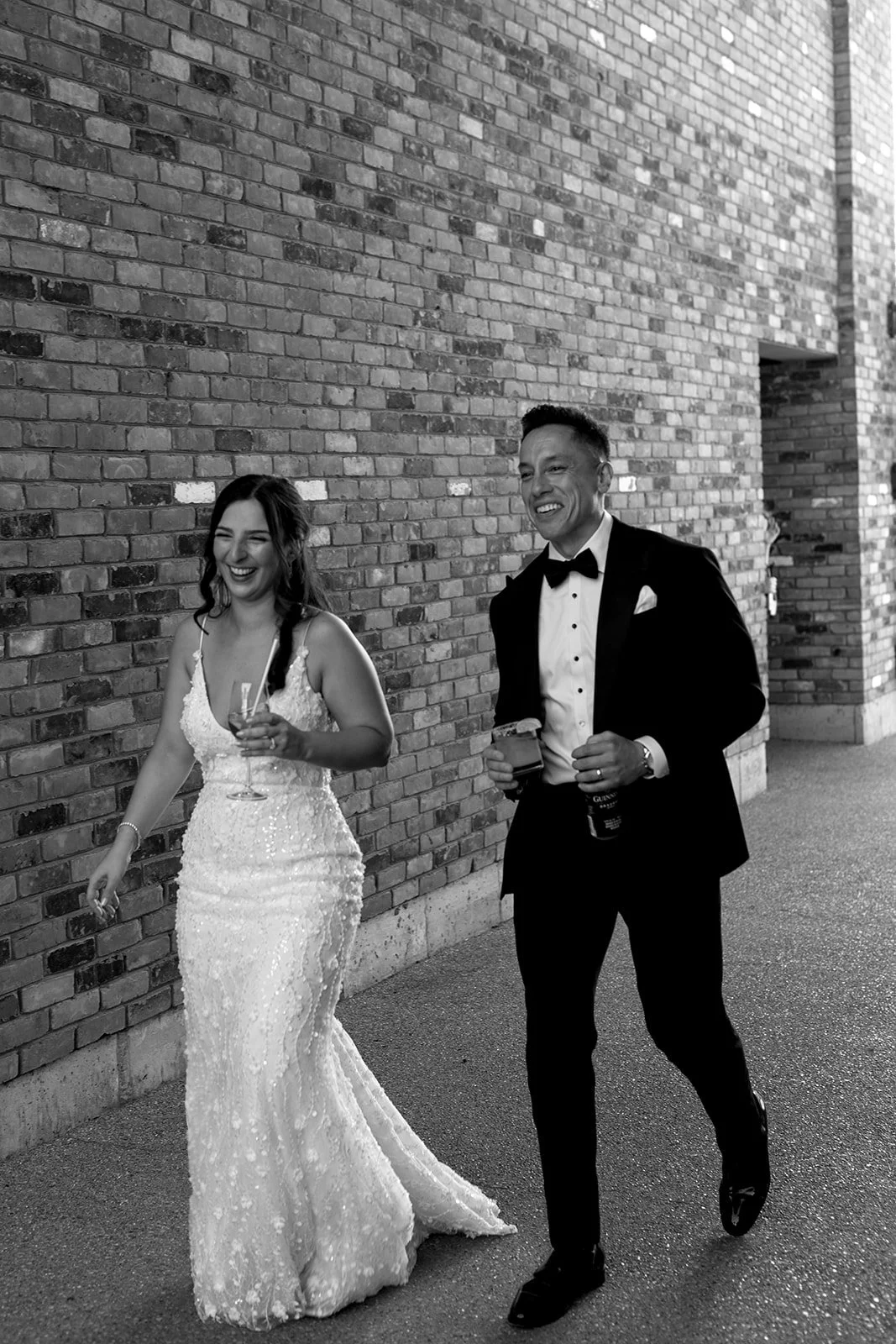  Bride and Groom enjoy a moment during their reception reveal at The Hare Wine co. 