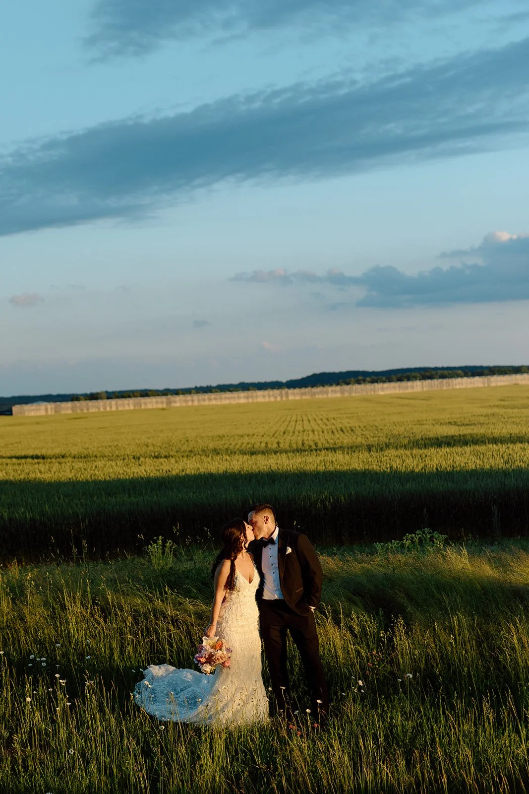  Sunset photos captured in the field at The Hare Wine Co. 